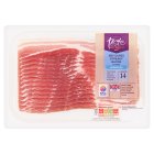 Sainsbury's Unsmoked Air Dried Streaky Bacon Rashers, Taste the Difference x14 220g