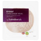 Sainsbury's Roast Turkey Breast Slices x6 120g