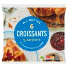 Sainsbury's Frozen All Butter Croissants x6 300g