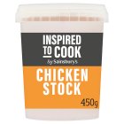 Sainsbury's Chicken Stock, Inspired to Cook 450g (Serves 4)