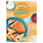 Sainsbury's Chicken Steaks In Crispy Crumb 380g