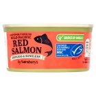 Sainsbury's Wild Pacific Red Salmon, Skinless & Boneless 170g