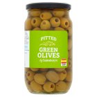 Sainsbury's Pitted Green Olives 800g (370g*)