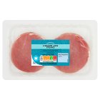 Sainsbury's Unsmoked Bacon Loin Steaks x2 250g