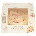 Sainsbury's White Chocolate Birthday Celebration Cake 839g (Serves 12)