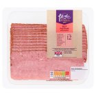 Sainsbury's Lightly Seasoned Cooked British Beef Brisket Pastrami, Taste the Difference 120g