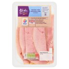 Sainsbury's Air Dried Breaded Wafer Thin Cooked British Ham Slices, Taste the Difference x8 120g