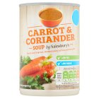 Sainsbury's Carrot & Coriander Soup 400g