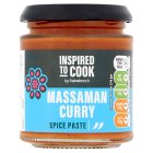 Sainsbury's Massaman Curry Paste, Inspired to Cook 190g