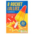 Sainsbury's Rocket Ice Lollies x8 464ml