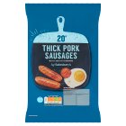 Sainsbury's Thick Pork Sausages x20 900g