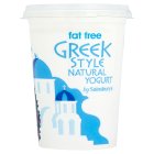 Sainsbury's Greek Style Fat Free Natural Yogurt 500g