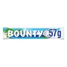 Bounty Coconut & Milk Chocolate Bars 57g