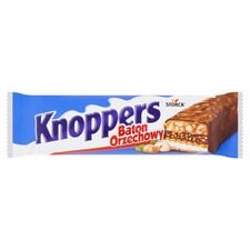 Knoppers Chocolate Coated Waffer With Hazelnut 40G