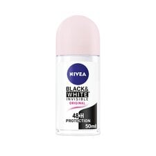 NIVEA Black & White Original Anti-Perspirant Deodorant Roll-On 50ml