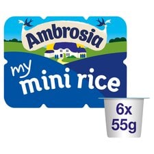 Ambrosia Mini Rice Pudding 6 X 55G