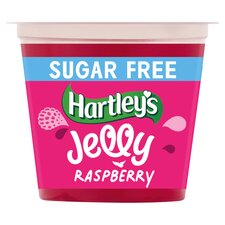 Hartley Ready To Eat No Added Sugar Raspberry Jelly 115G