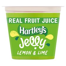 Hartleys Ready To Eat Jelly Lemon & Lime 125G