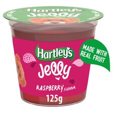 Hartleys Ready To Eat Jelly Raspberry 125G