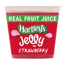 Hartleys Ready To Eat Jelly Strawberry 125G