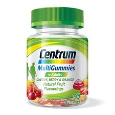 Centrum MultiGummies Mixed Fruit, Cherry, Berry & Orange Multivitamin Gummies 30s