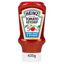 Heinz Tomato Ketchup 50% Less Sugar 435G