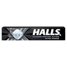 Halls Extra Strong Mentho-Lyptus Hard Boiled Sweets 9s