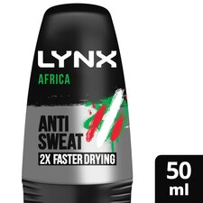 Lynx Africa Roll On Antiperspirant Deodorant 50Ml