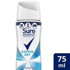 Sure 72H Cotton Dry Antiperspirant 75Ml