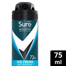 Sure Men 72H Invisible Ice Fresh Antiperspirant 75Ml