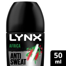 Lynx Africa 48h Roll On Antiperspirant Deodorant 50ml