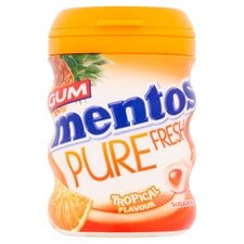 Mentos Fruit Che Wy Sweets 5 X 38 G - Tesco Groceries