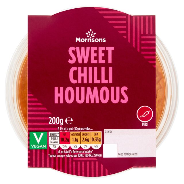 Morrisons Sweet Chilli Houmous 200g