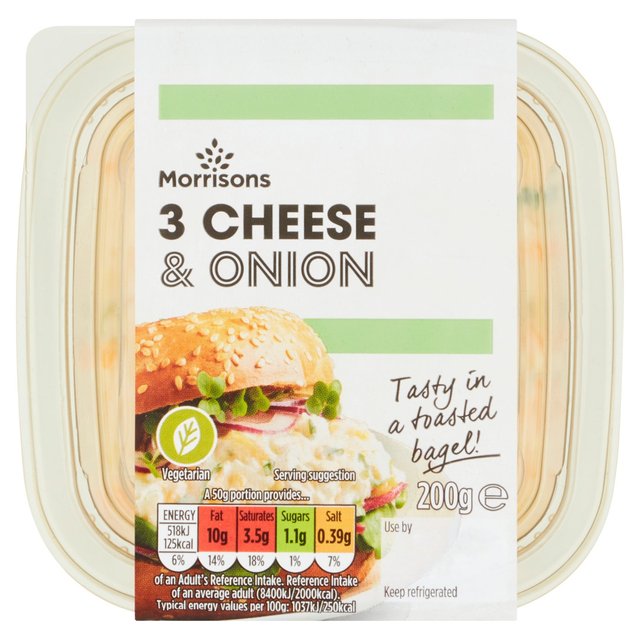 Morrisons 3 Cheese & Onion Sandwich Filler 200g