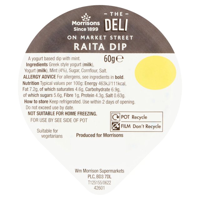 Market Street Deli Raita Dip 60g