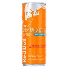 Red Bull Sugar Free Strawberry & Apricot Summer Edition 355Ml