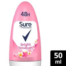 Sure Bright Bouquet Roll-On Antiperspirant Deodorant 50ml