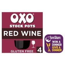 Oxo Stock Pots Red Wine 4 X 20G