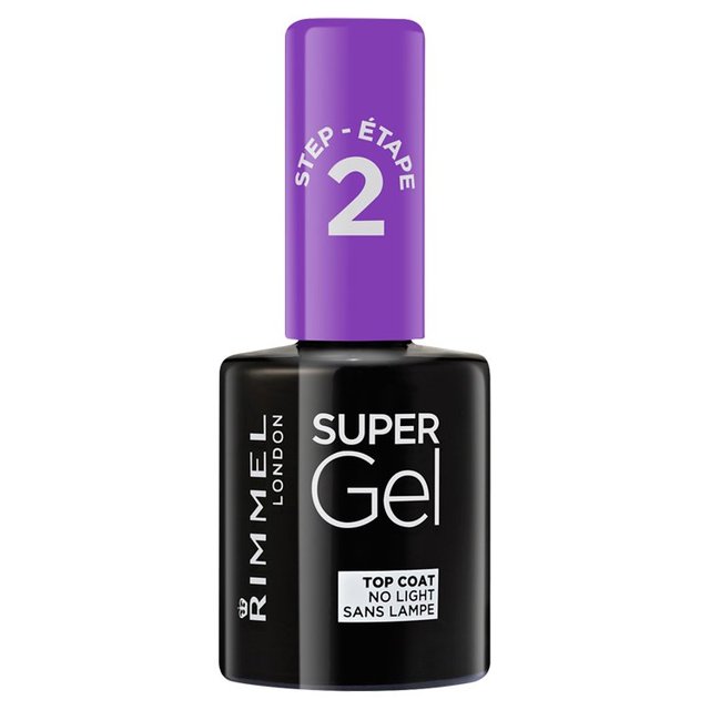 Rimmel London Super Gel Nail Polish Top Coat 12ml