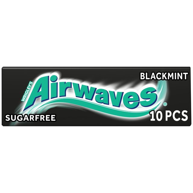 Wrigley's Airwaves Black Mint 10 Pieces  14g