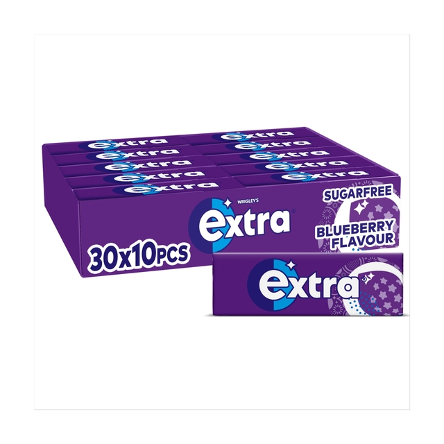 Extra Blueberry Sugar Free Chewing Gum 14g