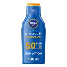 Nivea Sun Cream Lotion SPF50 Water Resistant Travel Size 100ml