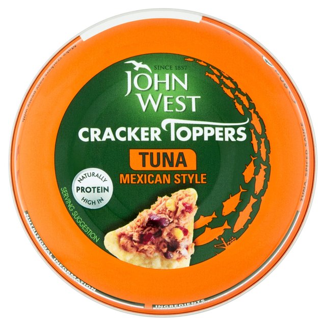 John West Cracker Toppers Tuna Mexican (80g) 80g