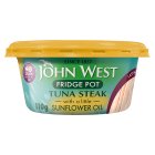 John West No Drain Fridge Pot Tuna Steak In Sunflower Oil (110g) 110g