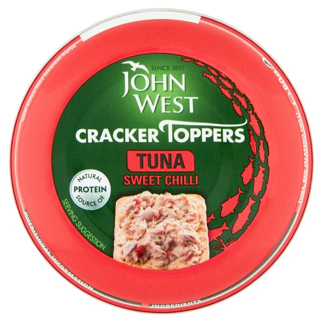 John West Cracker Toppers Tuna Sweet Chilli (80g) 80g