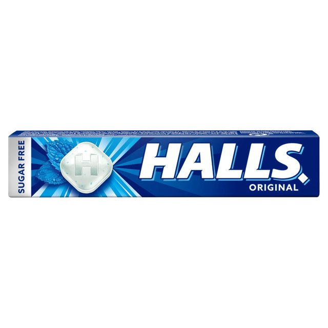 Halls Original Sugar Free Throat Sweet 32g