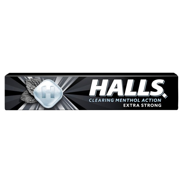 Halls Extra Strong Menthol Action Throat Sweet 33.5g