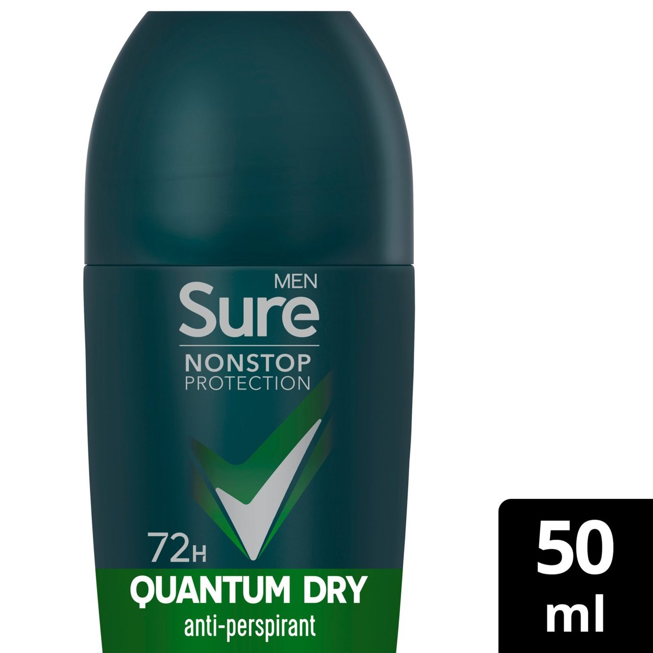 Sure Men 72hr Nonstop Antiperspirant Deodorant Roll On Quantum Dry