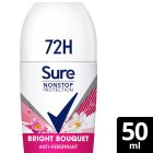 Sure Women Antiperspirant Deodorant Roll On Nonstop Bright Bouquet 50ml