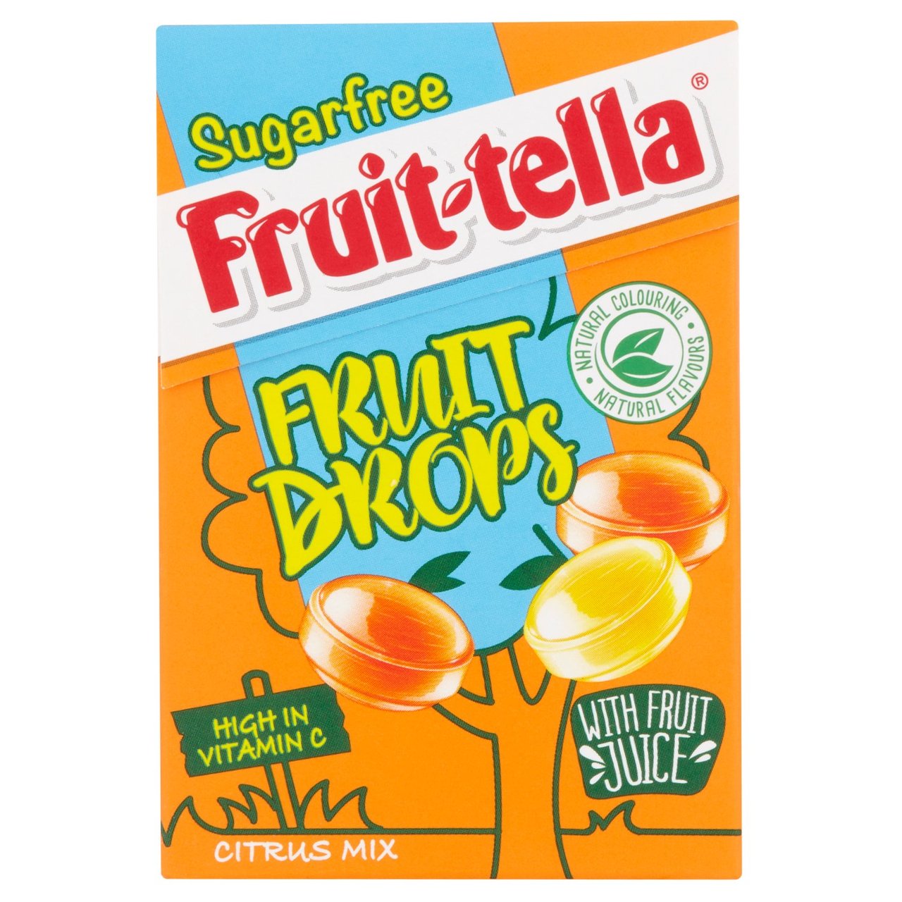 Fruittella Sugarfree Fruit Drop Citrus Mix